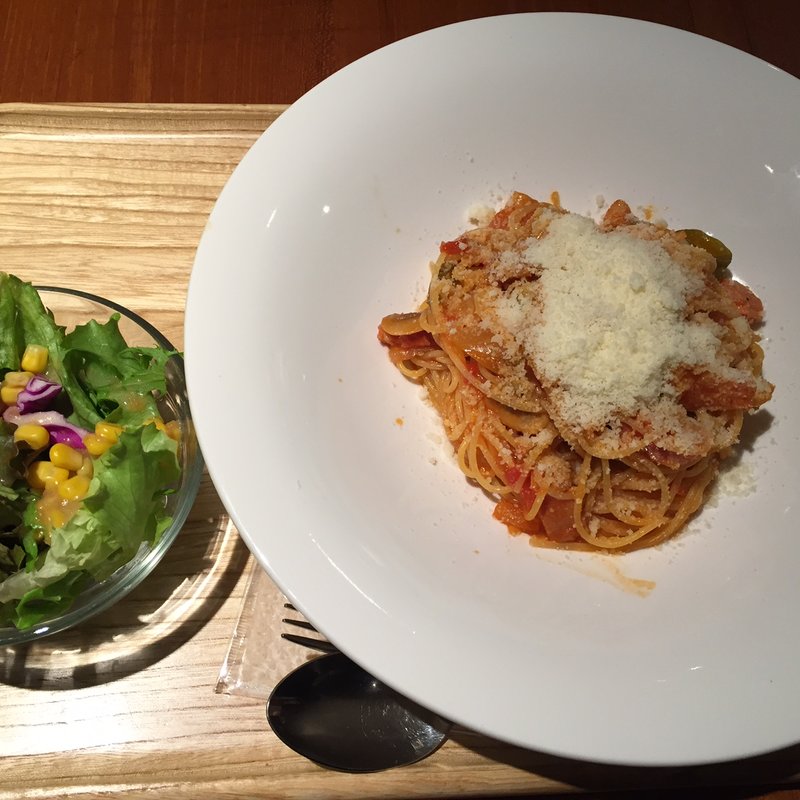 チーズたっぷりナポリタン(カフェ パーク)