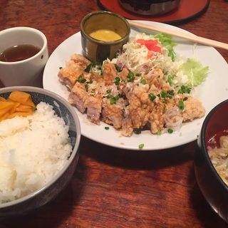 パーコー定食(開花屋)