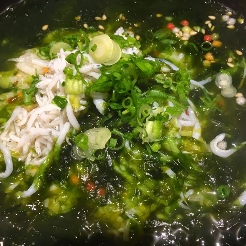 のり茶漬け(板前バルLIVE FISH MARKET)