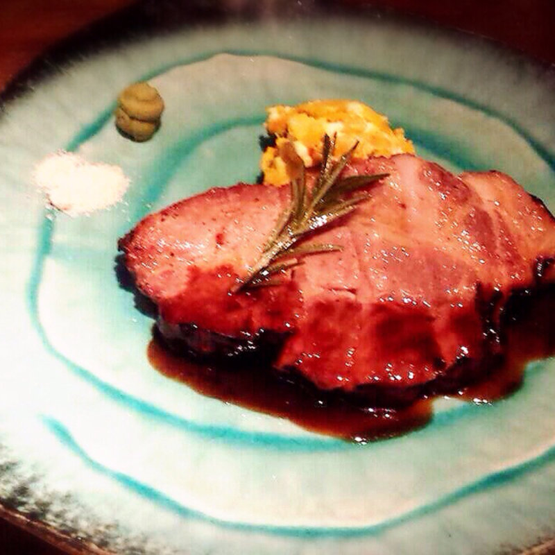 総州三元豚のソテー バルサミコソース(なっぱjuicy 川崎店)