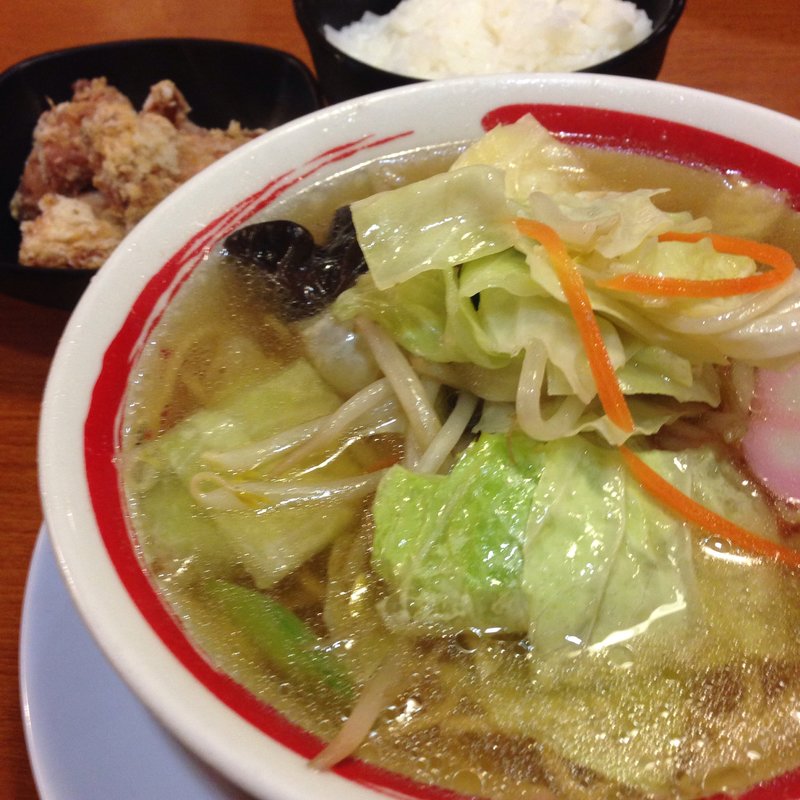 からあげセット(ちゃんぽん亭総本家 辻店 )