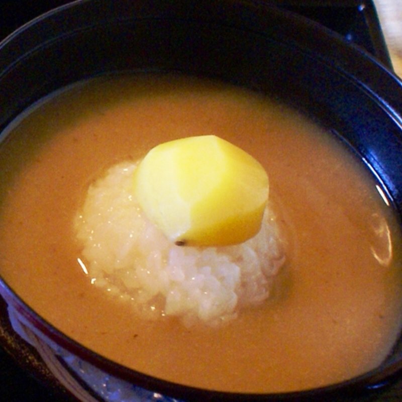 栗ぜんざい(五十鈴茶屋)