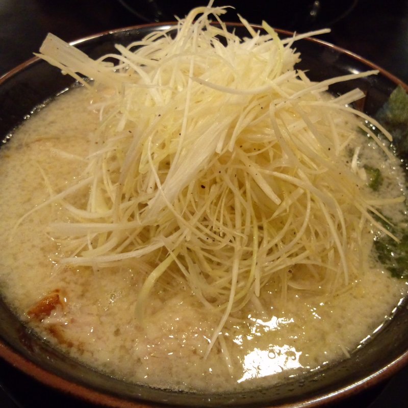 ネギらーめん こってり ＋ 味付半熟玉子(麺や 極)