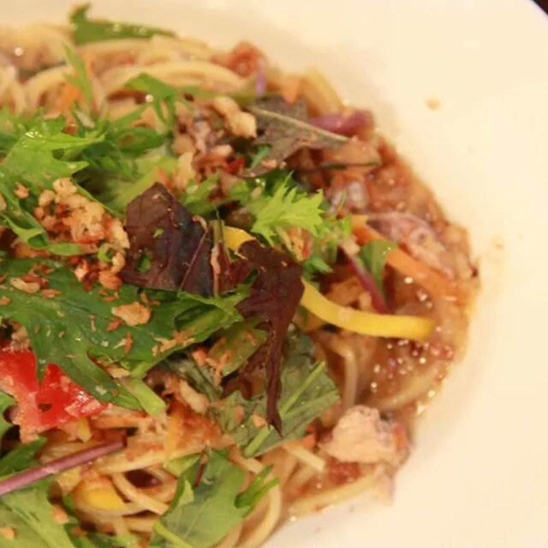 さばかんと野菜のペペロンチーノ(AGカフェ （AG cafe）)