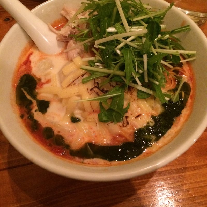 1月限定トマトラーメン   ドフィノワ(kitchen troquet)