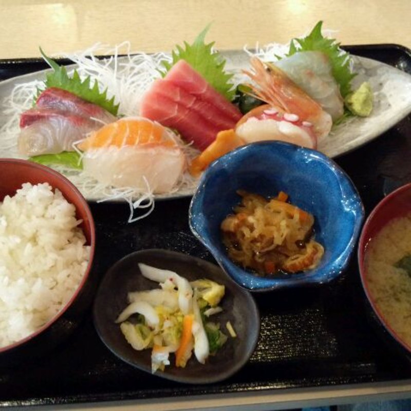 お刺身定食 (海宝丸)