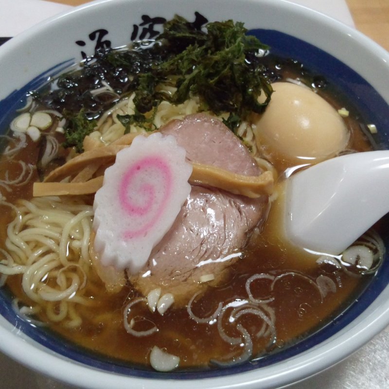 岩のりらー麺＋味付玉子(らーめん専科 海空土)