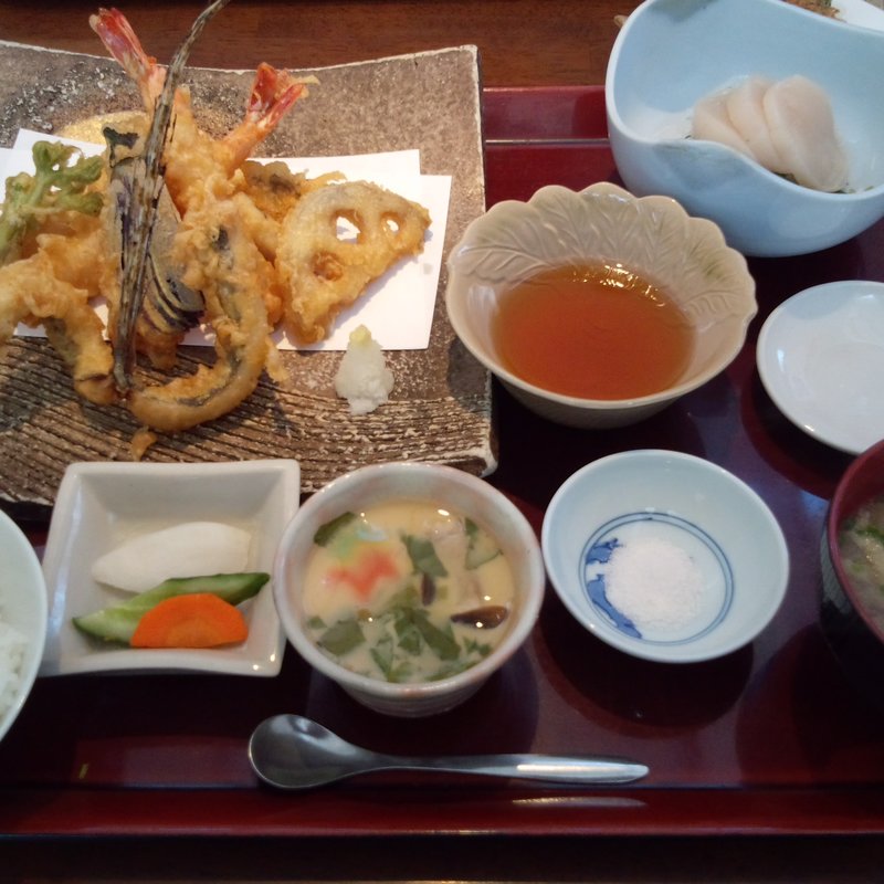 天ぷら定食(えんやどっと丸 )