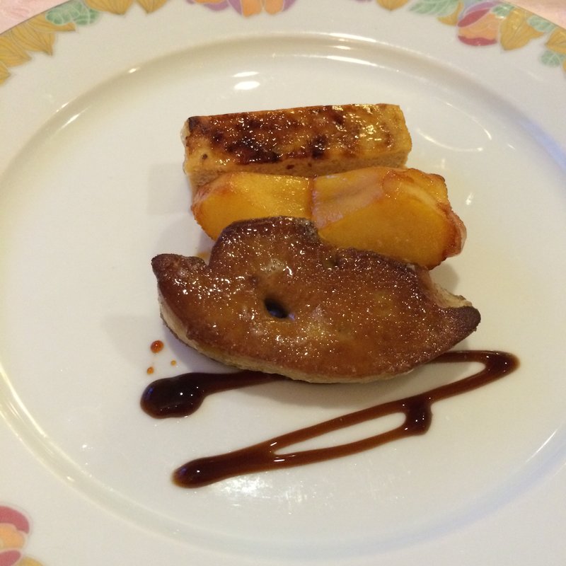 フォアグラのポアレ(レストランラパン)