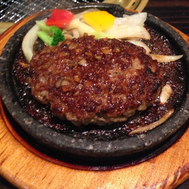 和牛極みハンバーグ（ランチ）(焼肉バンバン東武練馬駅前店)