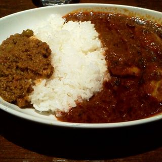 大辛チキン＆キーマカリーライス(フィッシュ （Fish）)