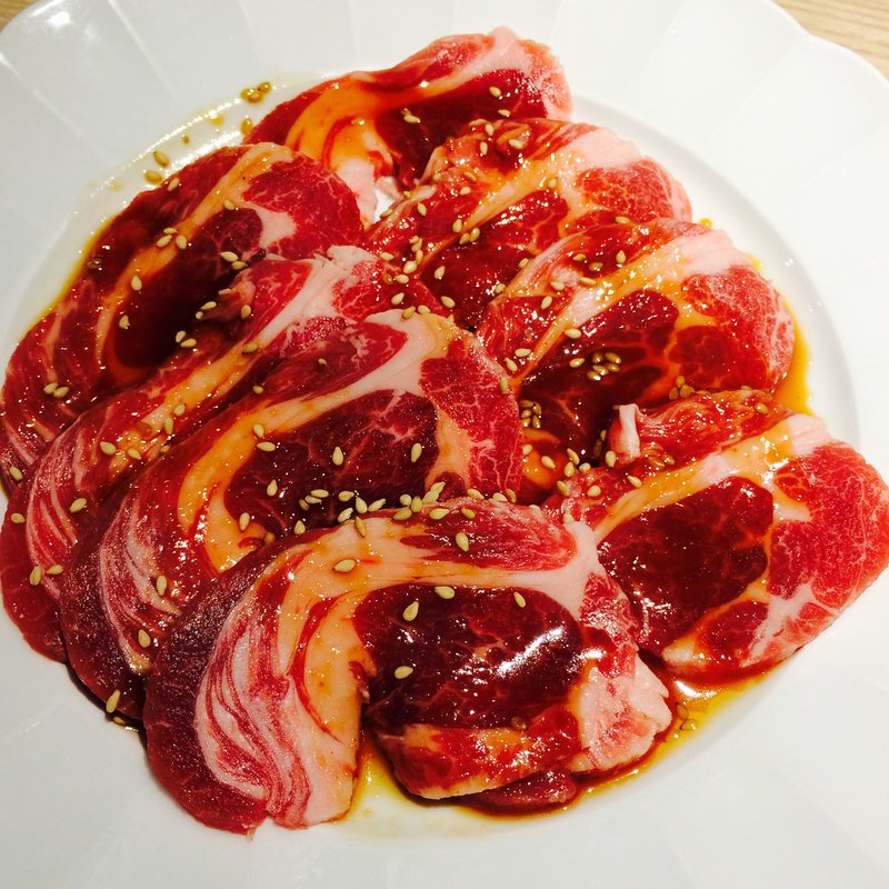 生ラム肩ロース(焼肉たむら)