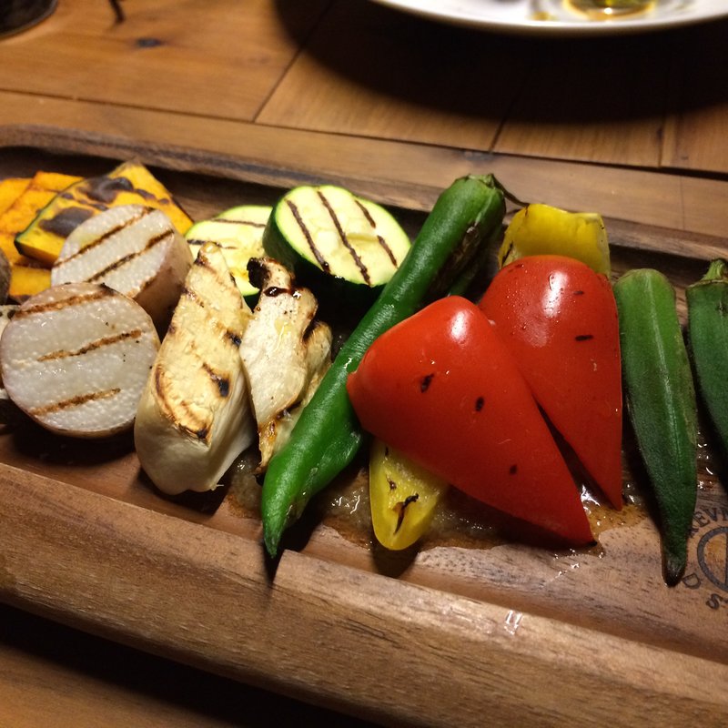 野菜グリルの盛り合わせ(パリカリ)