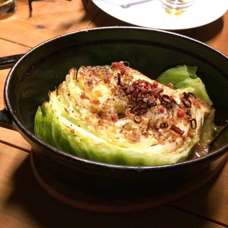 どっさりキャベツのアンチョビグリル(パリカリ)