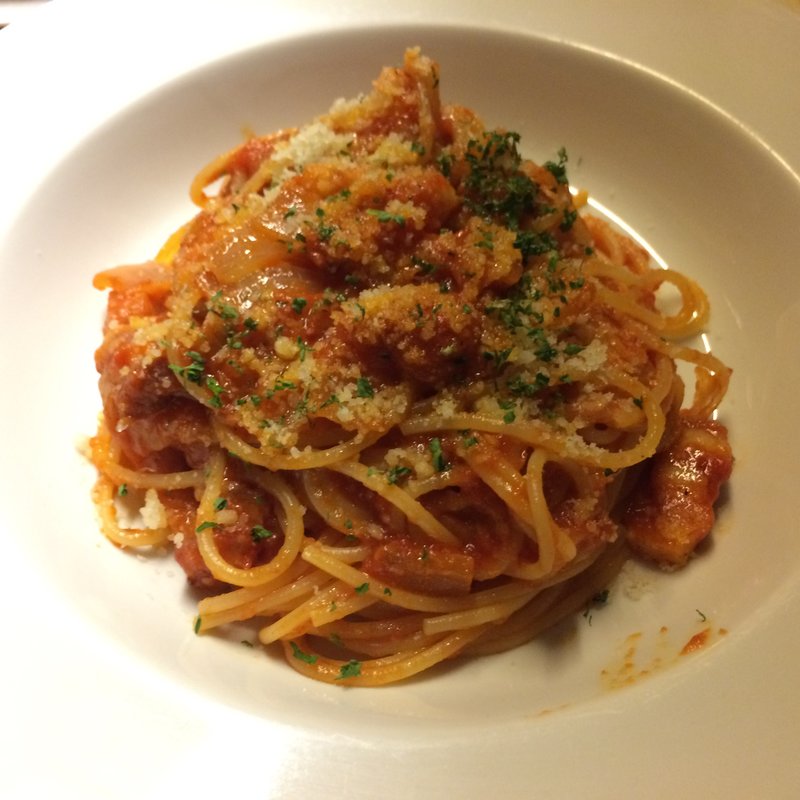 アマトリチャーナ スパゲッティー二(パリカリ)