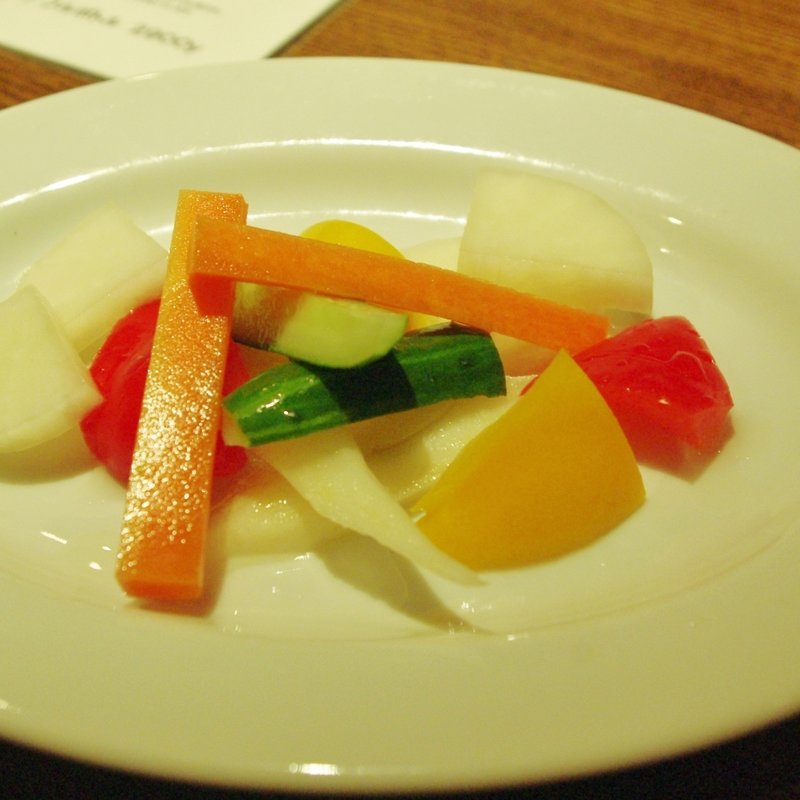 彩り野菜のピクルス(古民家イタリアン NOVO)
