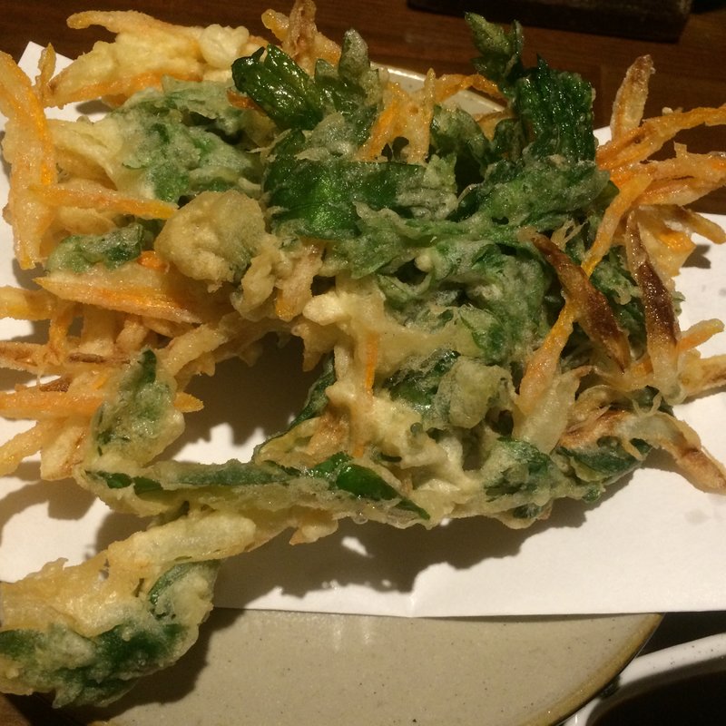 フーチバの天ぷら(かじまや〜)