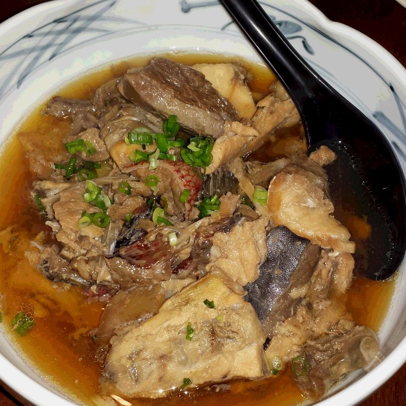 魚のあら煮(海鮮問屋 ふじ丸 小田原駅前店)