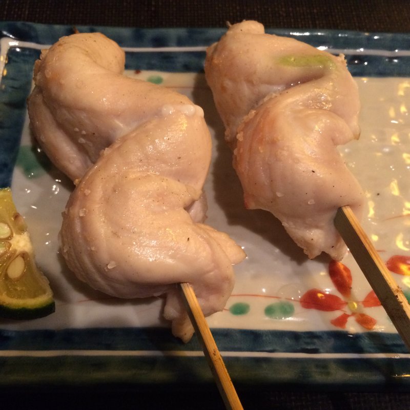 ささ身の山葵焼き(はし田屋 中目黒店 )