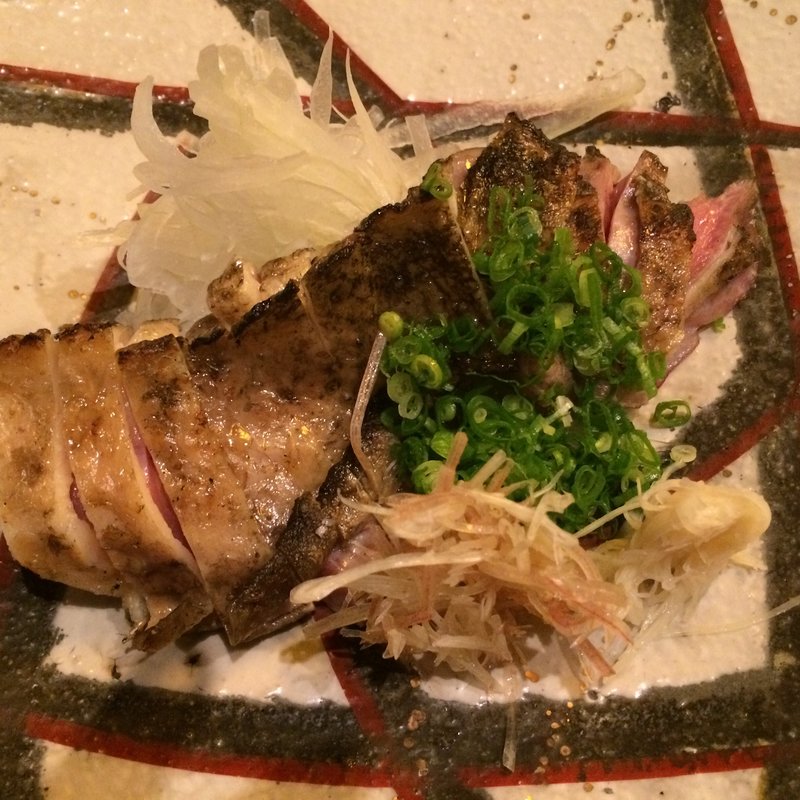 千葉産赤鶏肉のたたき