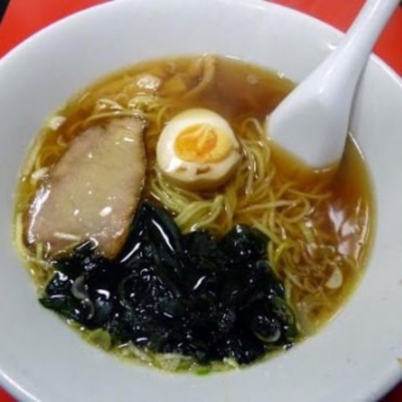 醤油ラーメン(空港ラーメン 天鳳)