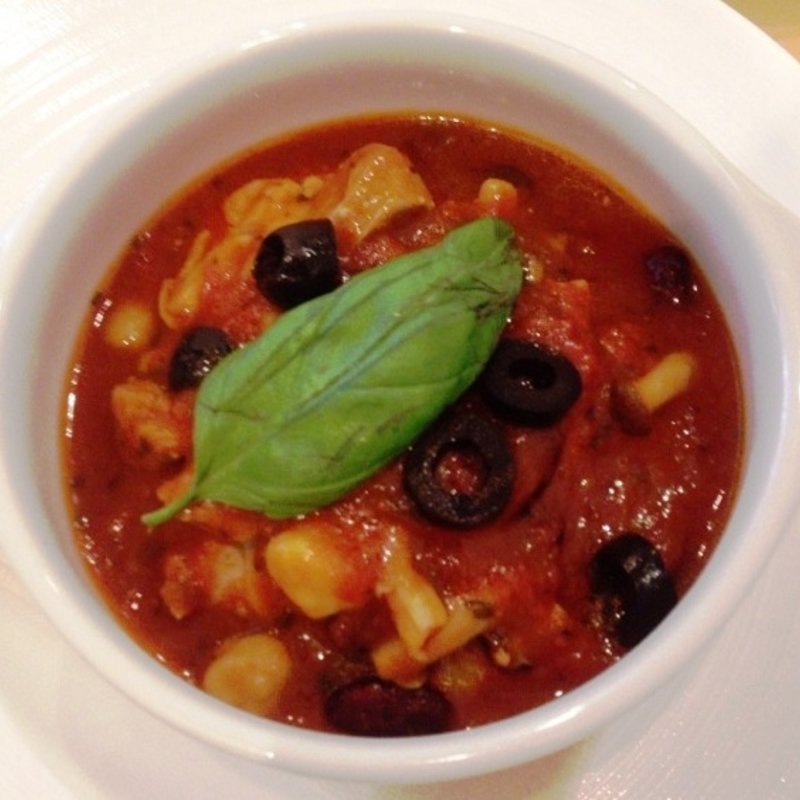 チキンのトマトバジル煮(SILKREAM)