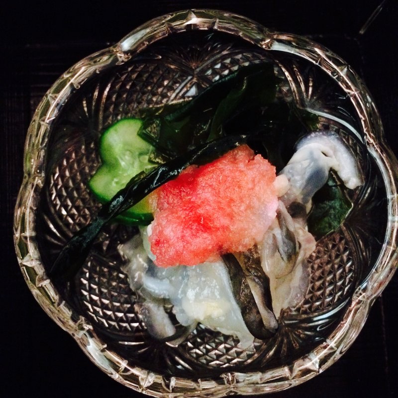 氷頭なますのりんご酢掛け(BEDD SKY AUBERGE by JAL)