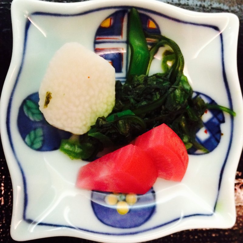 香の物(BEDD SKY AUBERGE by JAL)