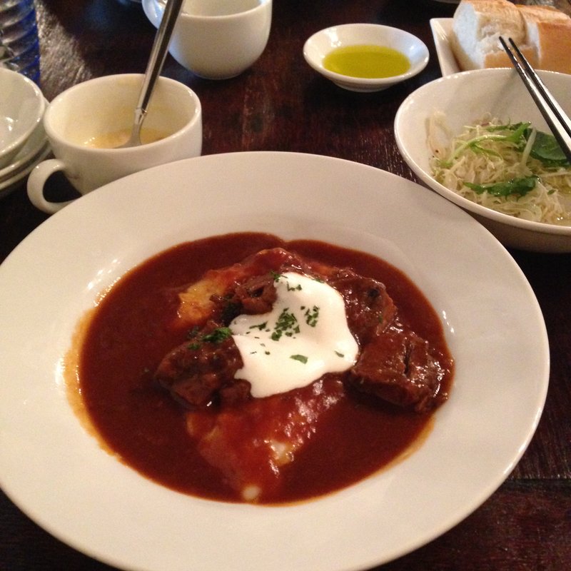 特製ビーフシチューセット(洋食とワインのお店 土筆苑～TSUKUSHIEN～)