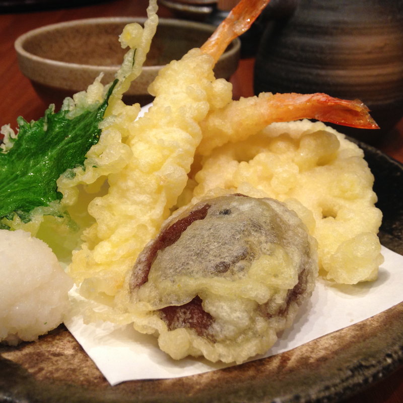てんぷらの盛り合わせ(旬和席 うおまん 三ノ宮店 （しゅんわせき うおまん）)