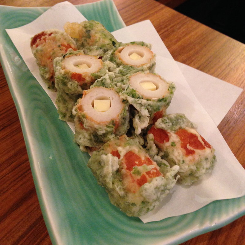 ちくわの磯辺揚げ(神戸海鮮居酒屋 三ノ宮高架下市場)