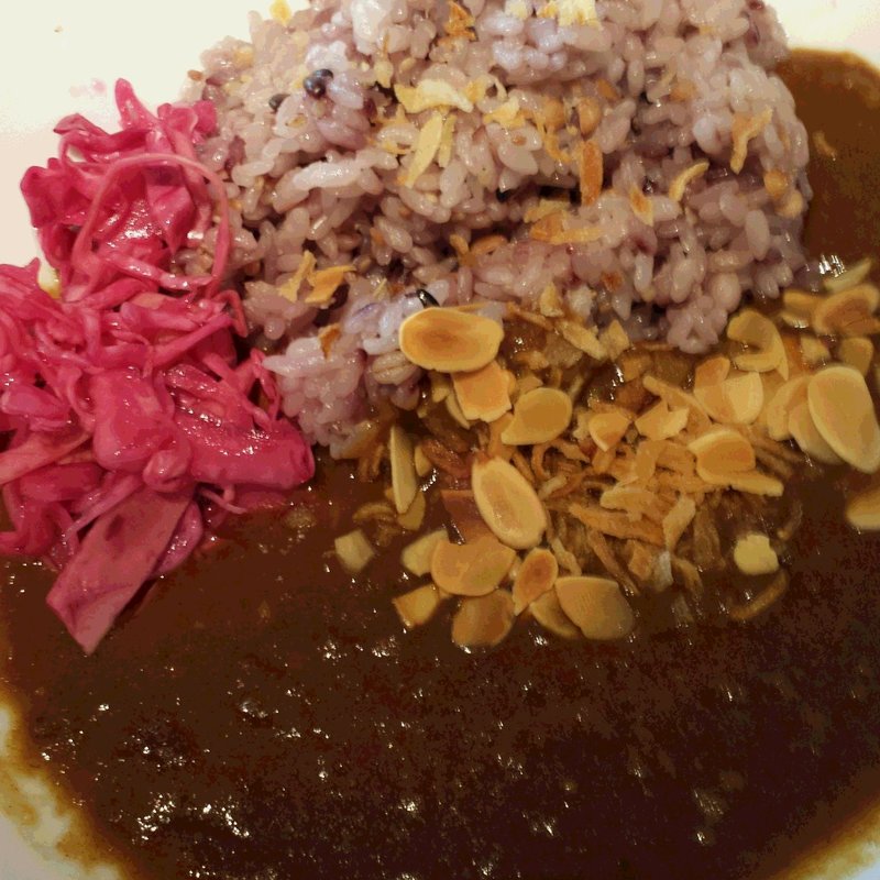 ランチセット（淡路牛のコラーゲンカレー）(Skew（スキュー）　有楽町)