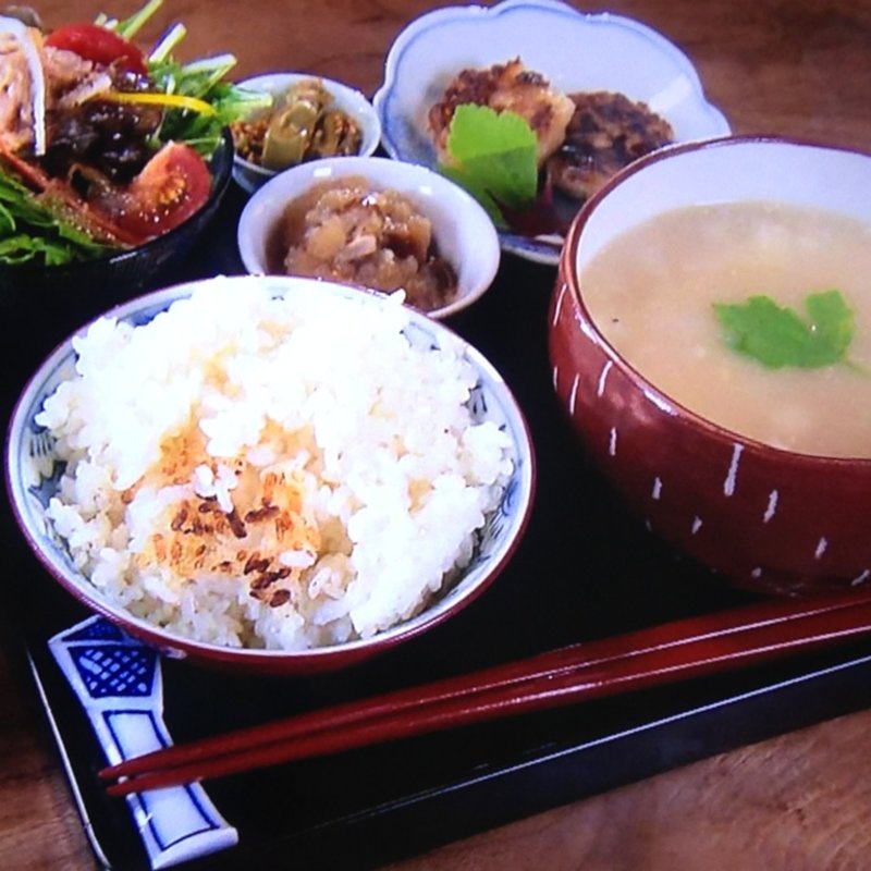 たっぷり汁物セット(茅葺き茶屋 月空 )