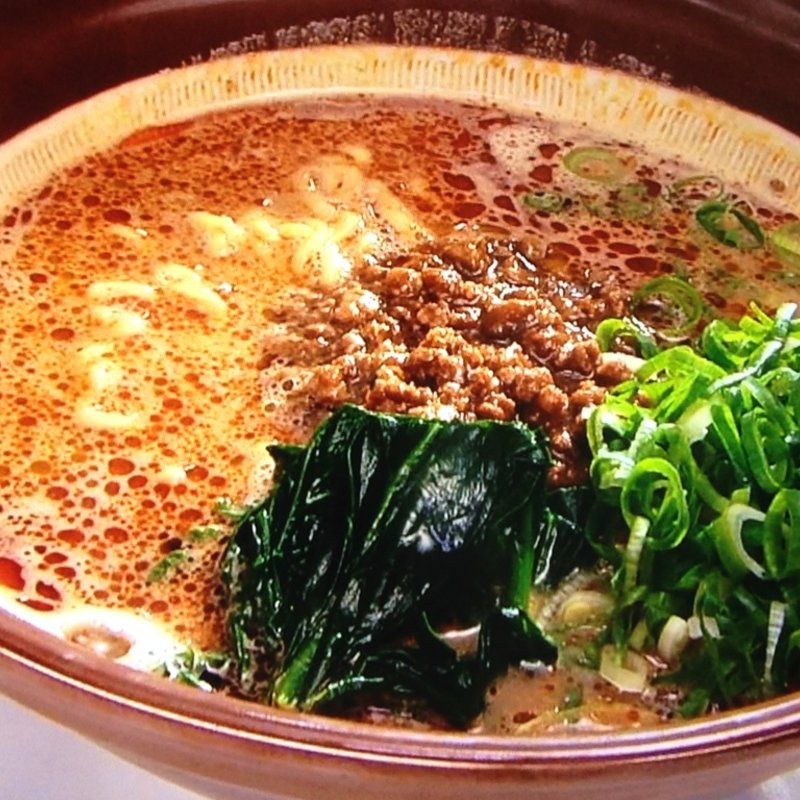 白ごま担々麺(担々麺 信玄 （タンタンメン シンゲン）)