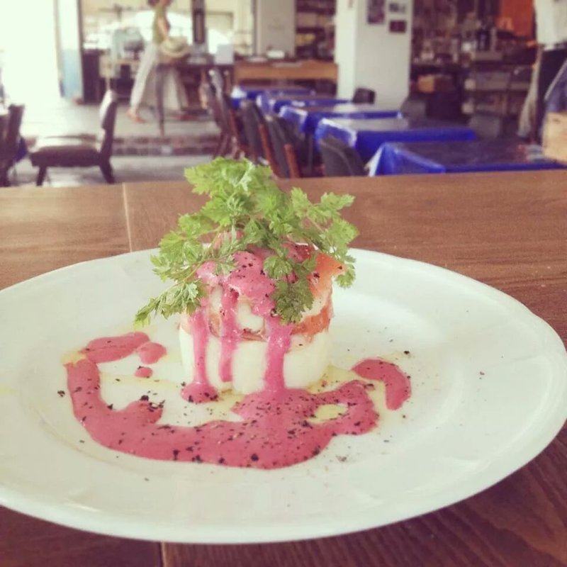 桃とトマトのカッペリーニ(クッチーナ ベジターレ マルヨシ （【旧店名】SAKAYA CAFE MARUYOSHI）)