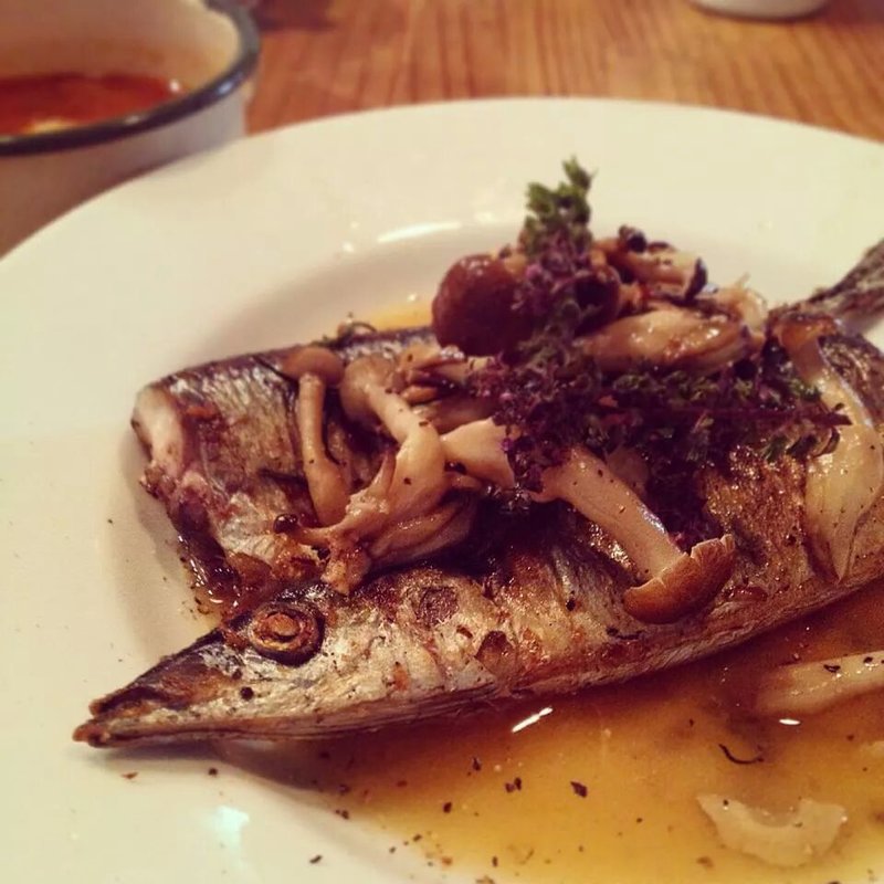 さんまと柚のローズマリーグリル(クッチーナ ベジターレ マルヨシ （【旧店名】SAKAYA CAFE MARUYOSHI）)