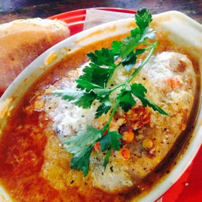 ソーセージとレーズン豆の煮込み(クッチーナ ベジターレ マルヨシ （【旧店名】SAKAYA CAFE MARUYOSHI）)