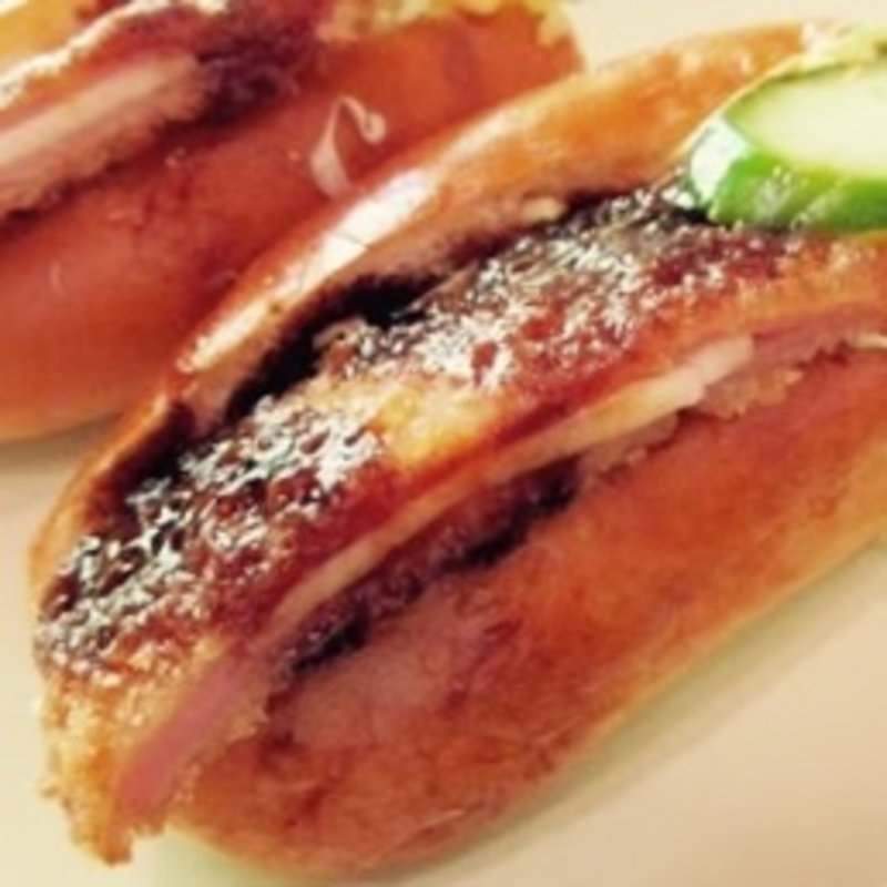 ハムチーズカツサンド(カスタード )