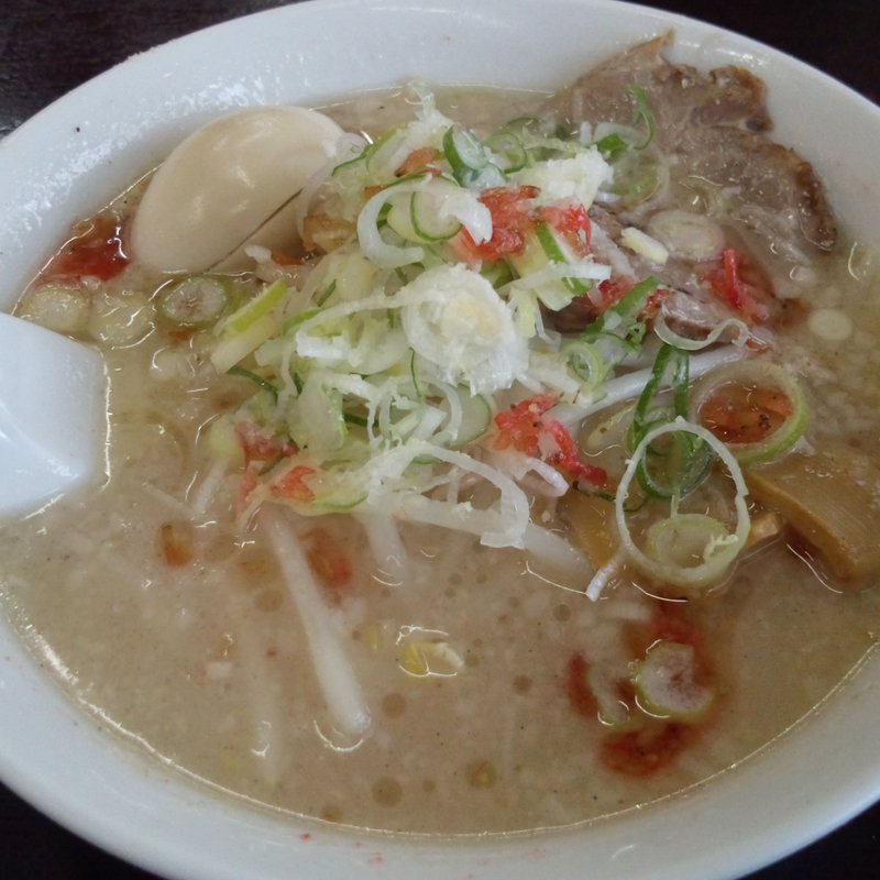 海老レモン塩ら～めん＋煮玉子(らーめん純輝 白井店)