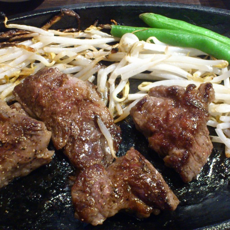 カルビステーキ(1ポンドの ステーキ ハンバーグ タケル 福島店)