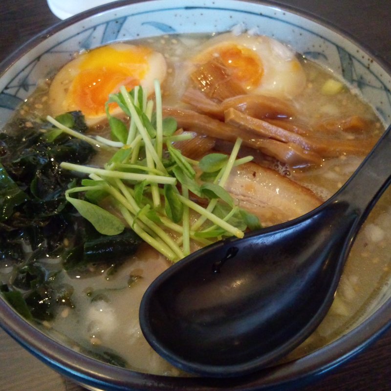 海の塩そば（細麺 150g）　特製塩そば (支那そば分田上 )