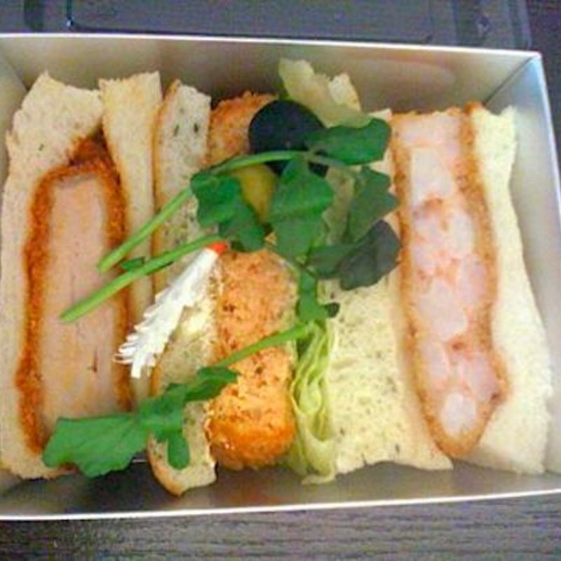 小海老のカツレツサンドウィッチ(銀座木村家)