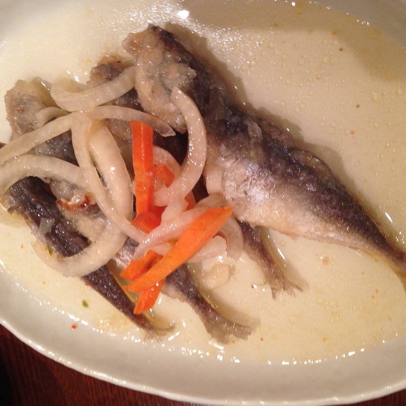 鯵の南蛮漬け(本味楽)