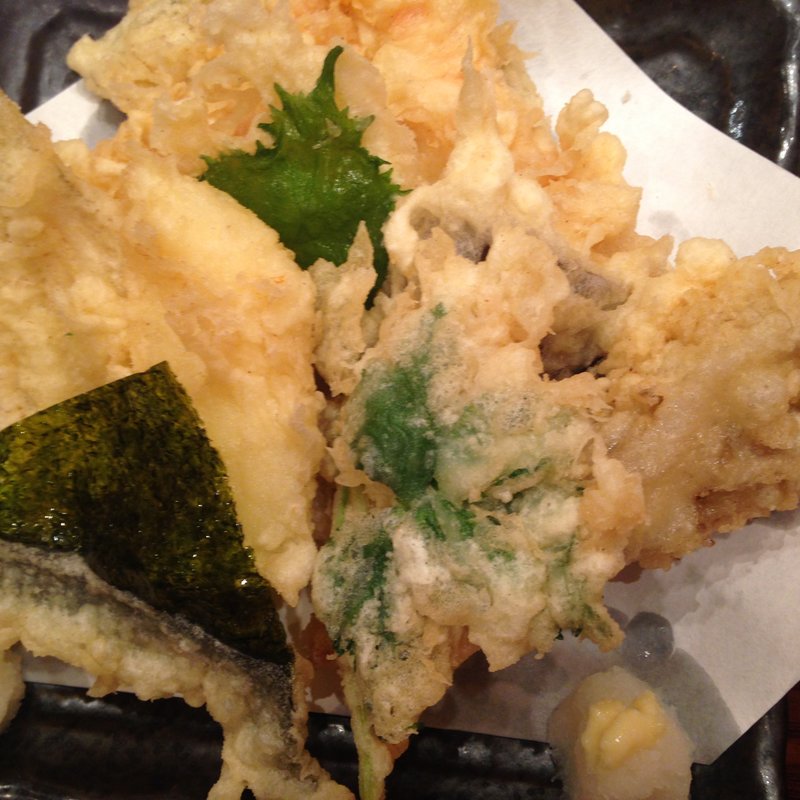 天ぷら盛り合わせ(本味楽)
