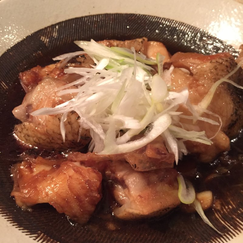 銀むつカマの煮付け(魚金 本店)