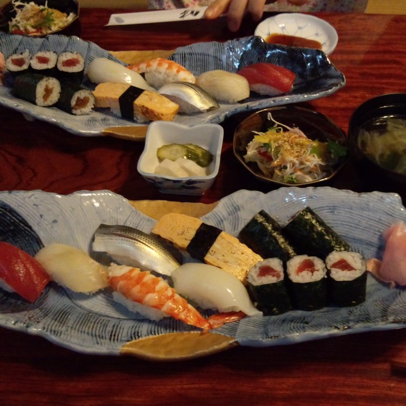 日替わりにぎり（ランチメニュー）(金寿司)