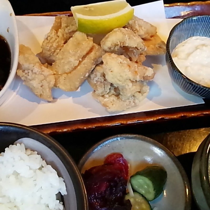ささみ南蛮定食(あぶりや福朗)