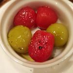 赤青トマトのピクルス(わいん食堂４４ )