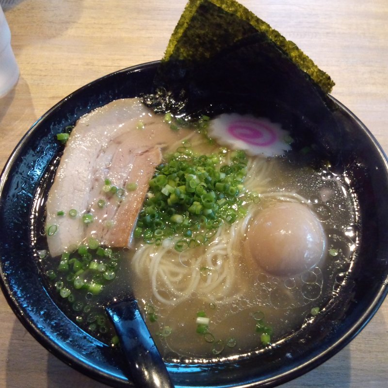 追い鰹、和風塩ラーメン、味玉(梨の花 （なしのはな）)