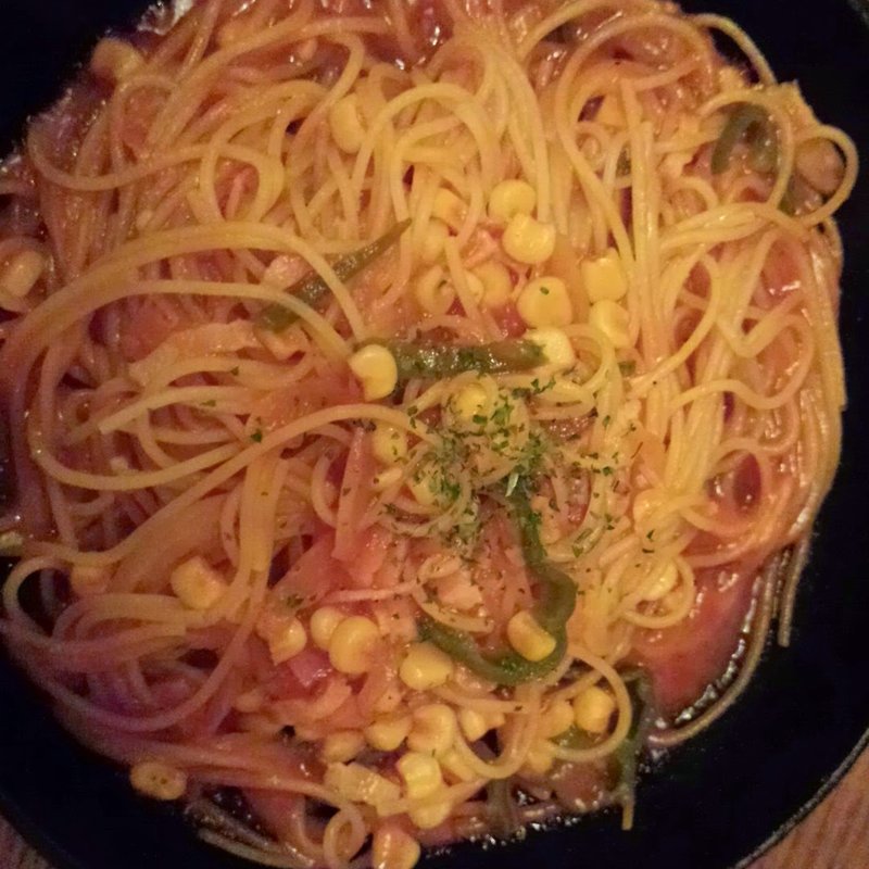 鉄板焼きナポリタン(ナポリの食卓)